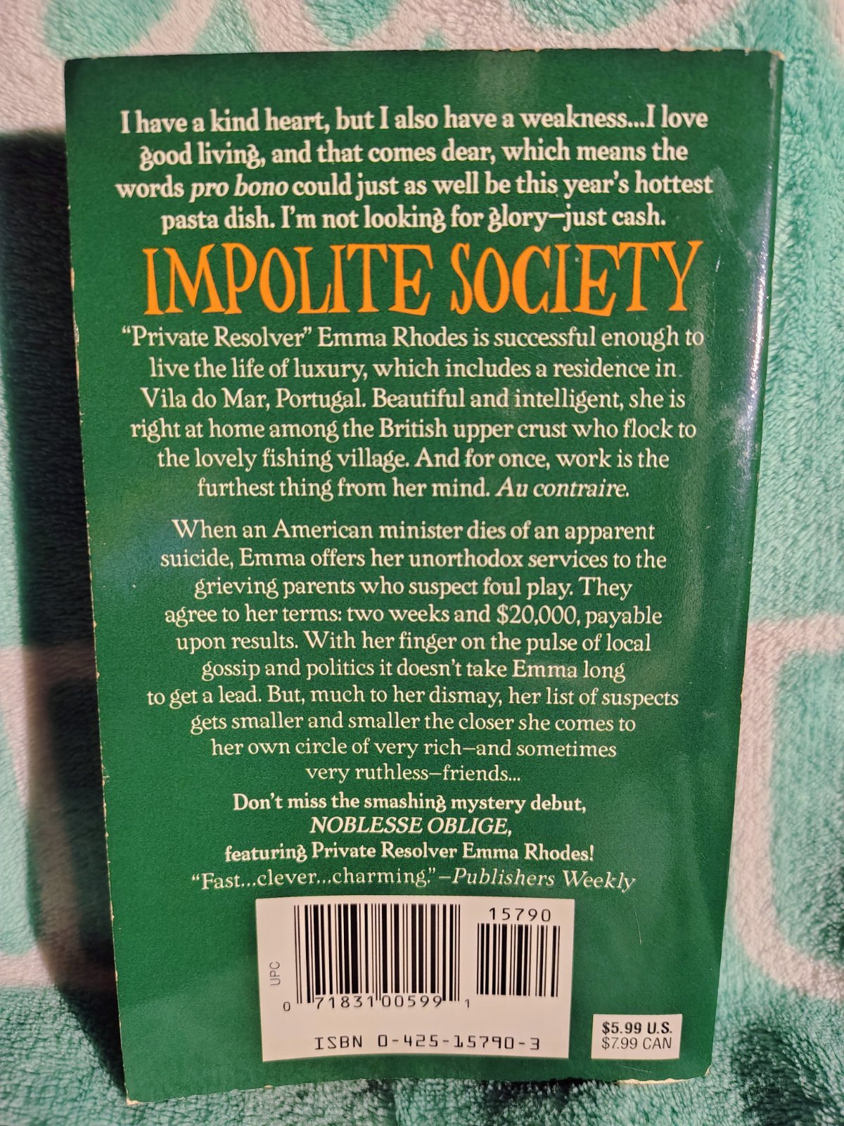 Photograph of Impolite Society (3 of 3)