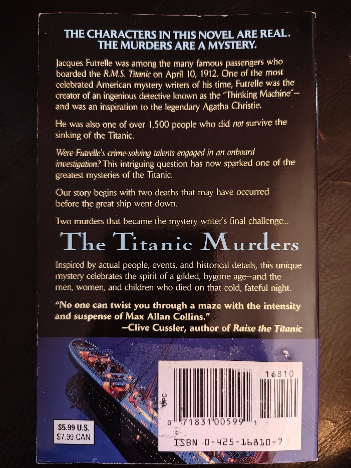 Photograph of The Titanic Murders (3 of 3)