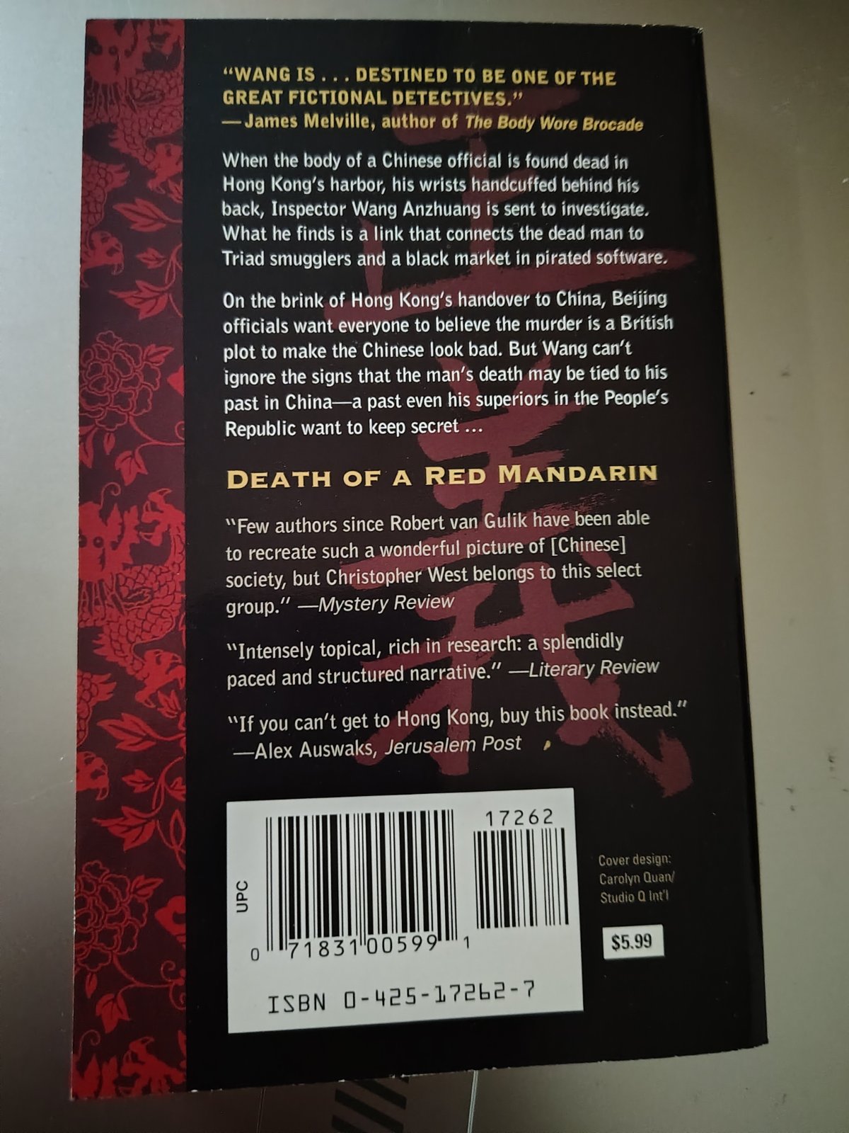 Photograph of Death Of A Red Mandarin (3 of 3)